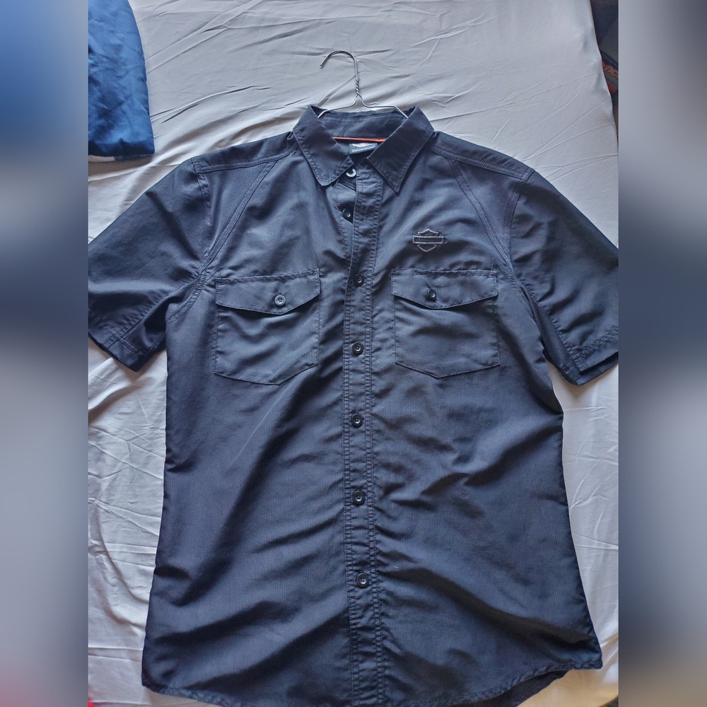 Harley Davidson Button Up Shirt